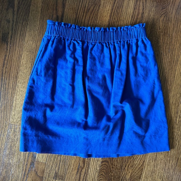 J. Crew Blue Pencil Skirt - Picture 2 of 4